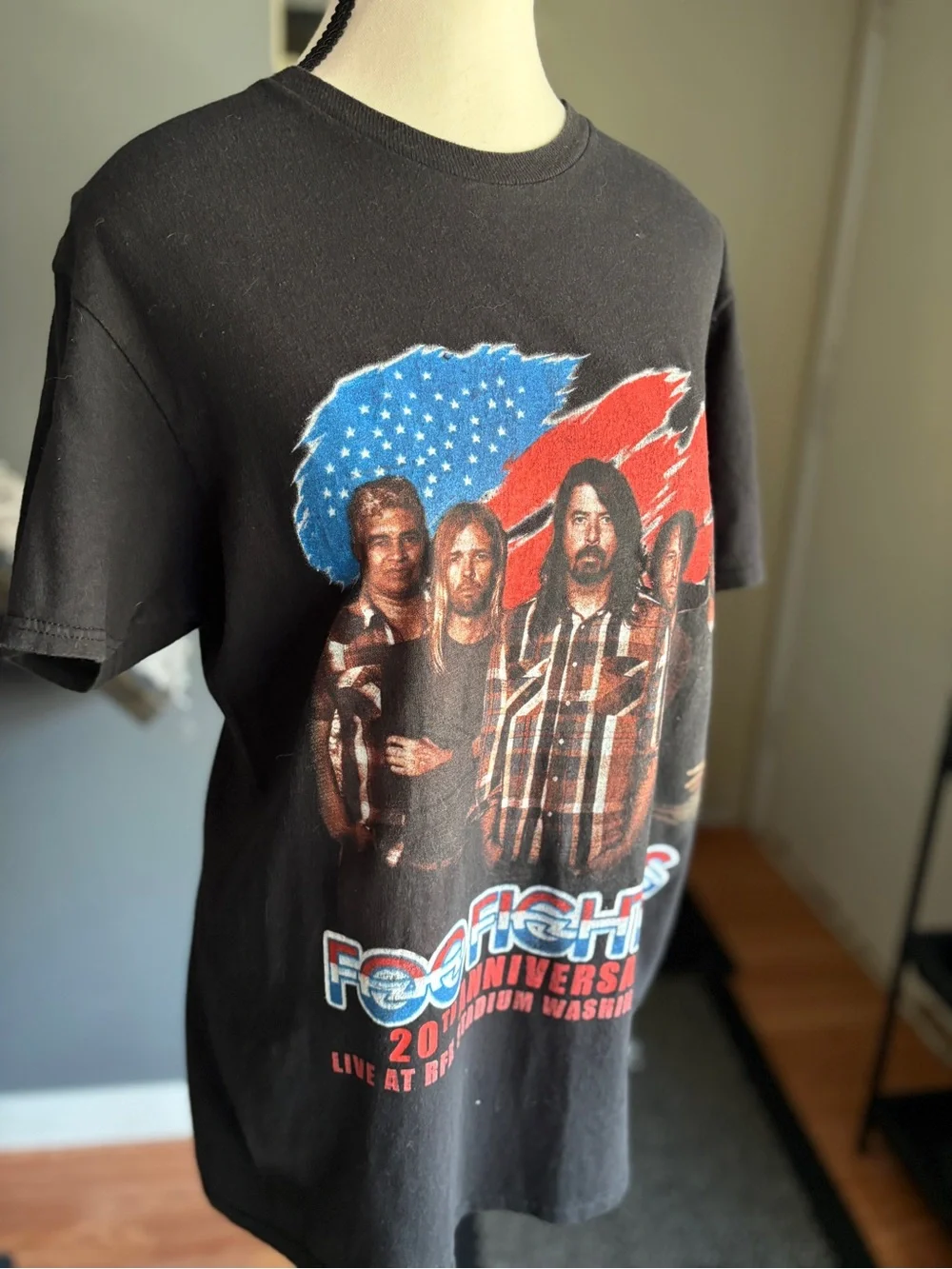 Foo Fighters 20th Anniversary "4th of July" Concert T-Shirt - Picture 3 of 5